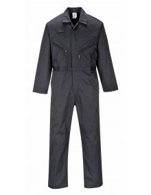 Portwest C813 Liverpool Coverall - Black Clothing